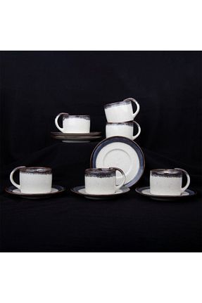 فنجان قهوه سفید 6 نفره Aryıldız - کد 673912088
