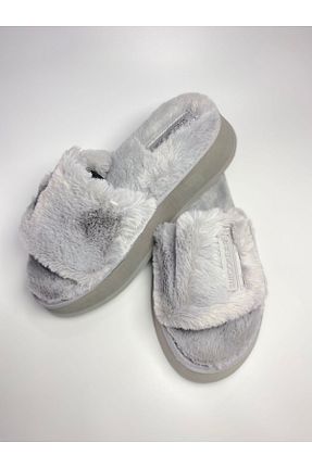 دمپائی طوسی زنانه پارچه ای erta - کد 947960438