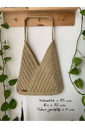 کیف دوشی صورتی زنانه حصیر CreativeCraft - کد 841440998