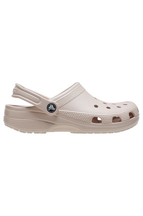 صندل بژ زنانه پاشنه تخت Crocs - کد 820313297