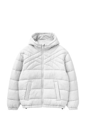 کاپشن سفید مردانه رگولار United Colors of Benetton - کد 781050134