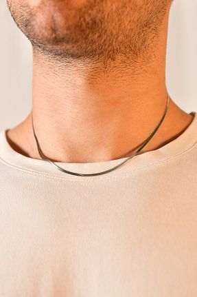 گردنبند استیل ( فولاد ) طوسی زنانه استیل (فولاد) signoraerica - کد 930301592