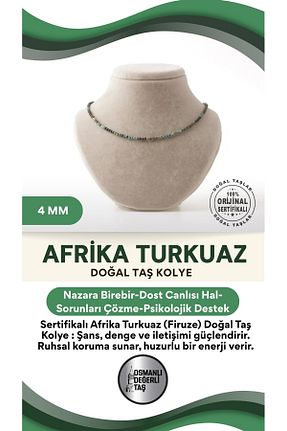 گردنبند جواهر رنگی زنانه سنگ OSMANLI DEĞERLİ TAŞ - کد 355541758