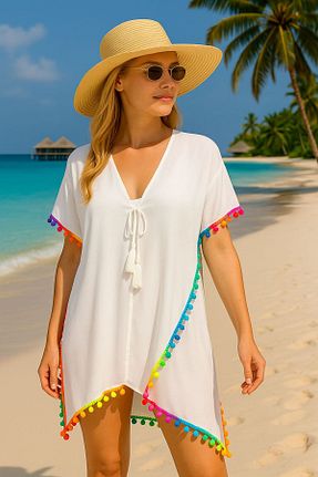 رویه بیکینی سفید زنانه پلی استر Y-London - کد 742786333