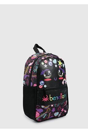 کیف مدرسه مشکی بچه گانه United Colors of Benetton - کد 800213128