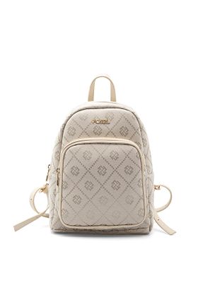 کوله پشتی بژ زنانه سایز متوسط Fossil - کد 235804003
