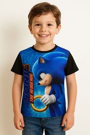تیشرت آبی بچه گانه رگولار KaiKids - کد 900075833