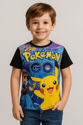 تیشرت مشکی بچه گانه رگولار KaiKids - کد 900084821