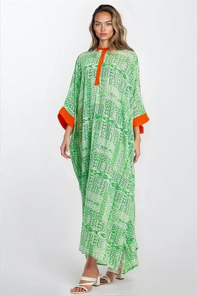 لباس سایز بزرگ رنگی زنانه ویسکون VAGGON - کد 948506384