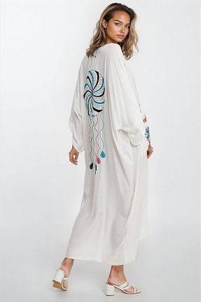 لباس سایز بزرگ رنگی زنانه ویسکون VAGGON - کد 948533428