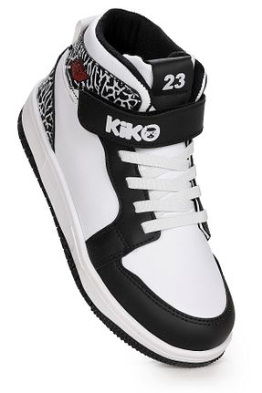 کفش اسنیکر مشکی بچه گانه چسبی Kiko Kids - کد 836493045