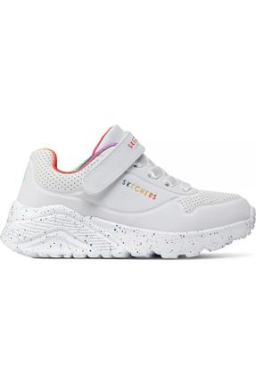 کفش اسنیکر سفید بچه گانه چسبی Skechers - کد 682434834