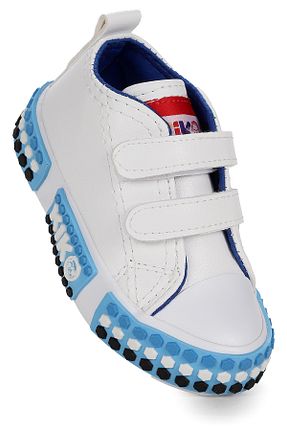 کفش اسنیکر سفید بچه گانه چرم مصنوعی Kiko Kids - کد 848126499