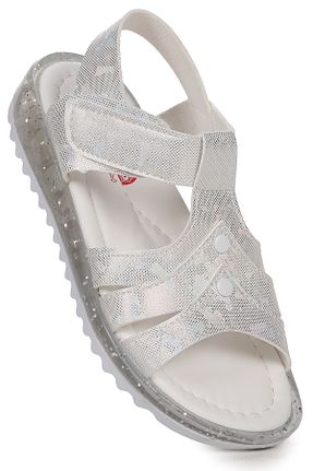 صندل سفید بچه گانه پاشنه تخت Kiko Kids - کد 796590815