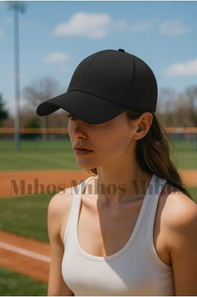 کلاه مشکی زنانه پنبه ای Mihos - کد 928648867
