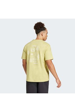 تیشرت زرد مردانه Relaxed adidas - کد 936882862