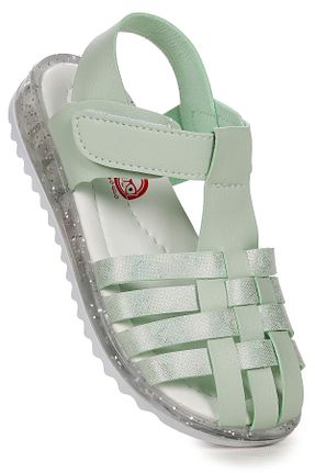 صندل سبز بچه گانه پاشنه تخت Kiko Kids - کد 796832080