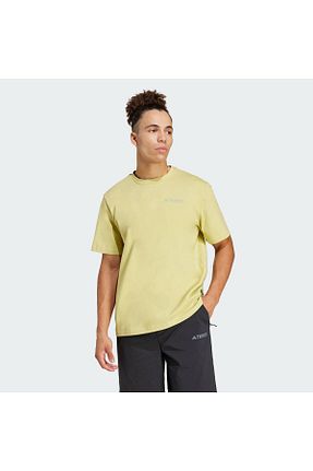 تیشرت زرد مردانه Relaxed adidas - کد 936882862