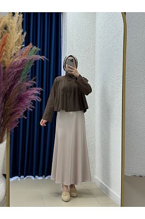 دامن حجاب رنگی زنانه رگولار MİHRA STORE - کد 940995743