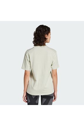 تیشرت اسپرت سبز زنانه رگولار adidas - کد 930463989