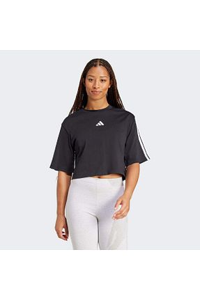 تیشرت مشکی زنانه رگولار adidas - کد 920879540