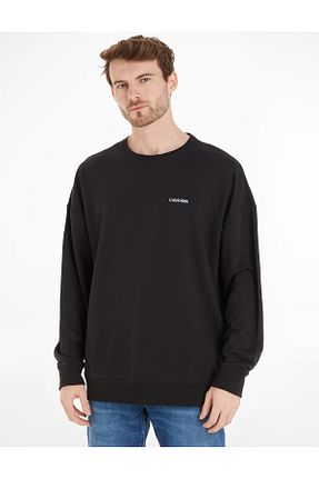 سوئیشرت اسپرت مشکی مردانه رگولار Calvin Klein - کد 840919385