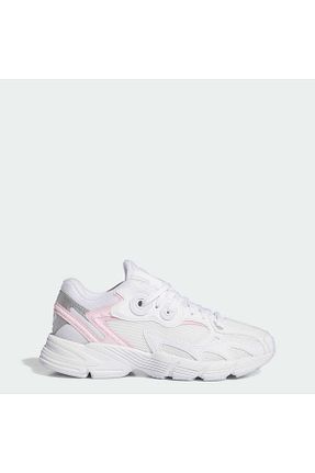 کفش اسنیکر سفید زنانه چرم مصنوعی adidas - کد 863324551