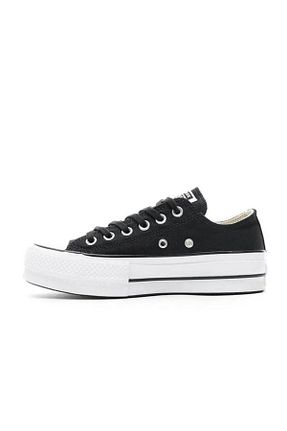 کفش اسنیکر مشکی زنانه بند دار Converse - کد 5853216