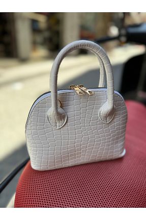 کیف دوشی سفید زنانه چرم مصنوعی ZEYS - کد 924254543
