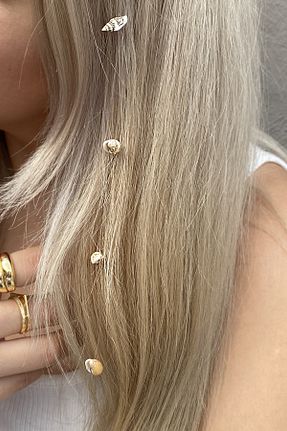 سایر اکسسوری مو نارنجی زنانه نخ متالیک Takıştır - کد 759173514