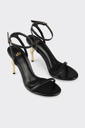 صندل مشکی زنانه پاشنه تخت Elle - کد 925923287