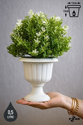 گلدان سفید ToXA - کد 949310722
