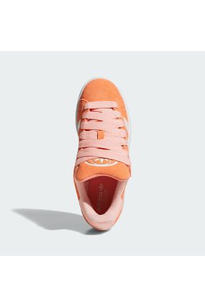 کفش اسنیکر نارنجی زنانه بند دار adidas - کد 921709532