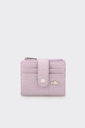 کیف پول بنفش زنانه چرم مصنوعی Elle - کد 927748467