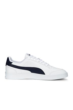 کفش اسنیکر سفید زنانه بند دار Puma - کد 458839167