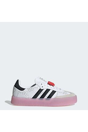 کفش اسنیکر سفید زنانه بند دار adidas - کد 850973061