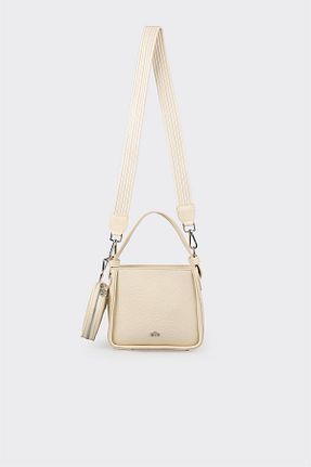 کیف دستی بژ زنانه پارچه ای Elle - کد 906384233