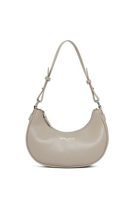 کیف دوشی طوسی زنانه چرم مصنوعی Laura Ashley - کد 875932720