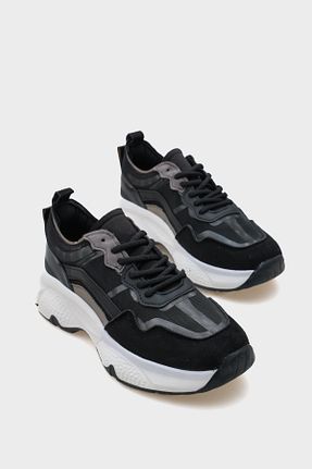 کفش اسنیکر مشکی زنانه بند دار Capone Outfitters - کد 940131642