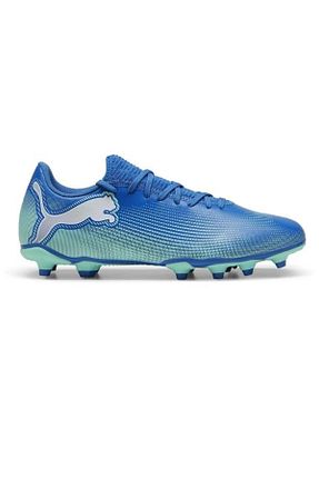 کفش فوتبال چمنی آبی مردانه Puma - کد 845080930