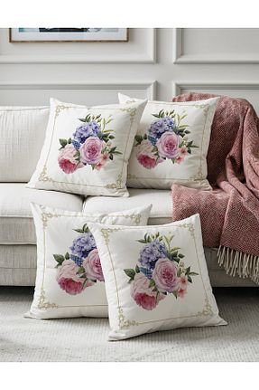 کوسن و روکش کوسن صورتی جیر Pillow Home - کد 947534380