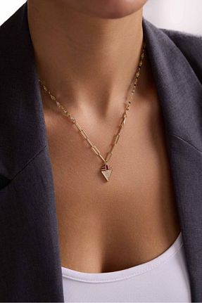 گردنبند طلا رنگی زنانه 14 عیار Sembol Gold - کد 947587166