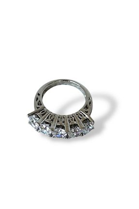 انگشتر استیل (فولاد) طوسی زنانه استیل (فولاد) Takıştır - کد 947597993