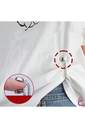 اکسسوری بدن رنگی زنانه استیل ضد زنگ Cinderella - کد 947868573