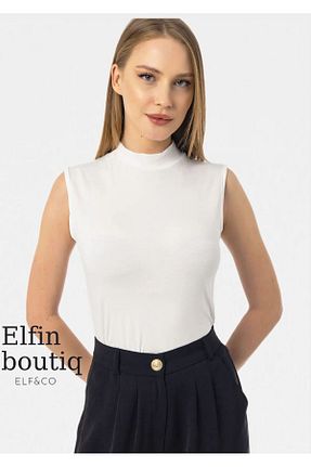بادی رنگی زنانه یقه ایستاده Elfin - کد 947660148