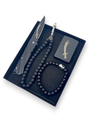 اکسسوری چاقو و قمه مشکی SürLaz - کد 947662210
