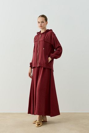 لباس زرشکی زنانه بافتنی Hilay - کد 947960296