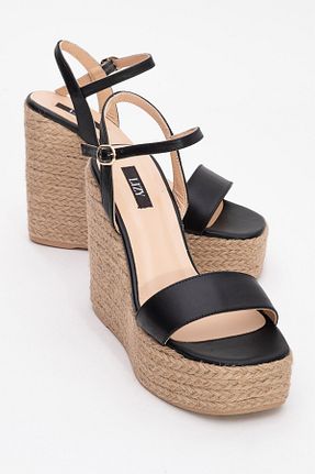 کفش پاشنه بلند پر مشکی زنانه پاشنه بلند (10 سانتی متر و بالاتر) Lizy Shoes - کد 948014579