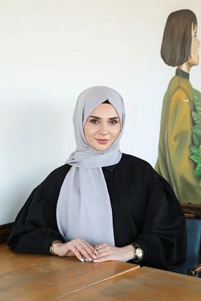 شال طوسی زنانه ویسکون Armine - کد 947771457