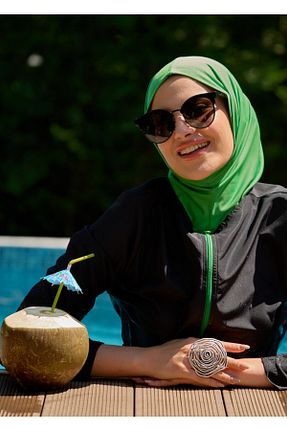 مایو حجاب مشکی زنانه ساده HOUSE OF MODEST - کد 948348339